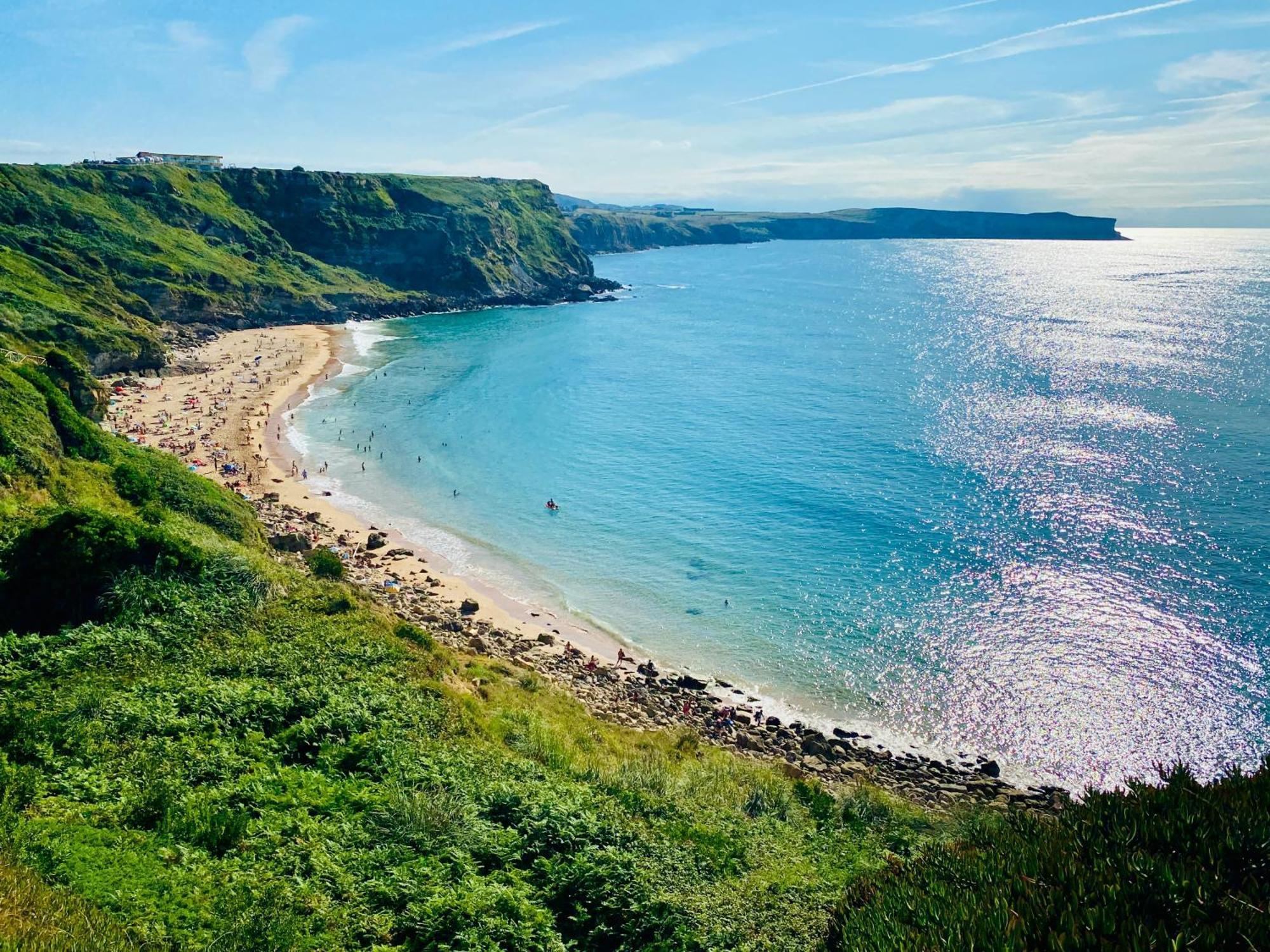 Playa De Los Locos Con Garaje Recien Reformado!! Suances Kültér fotó